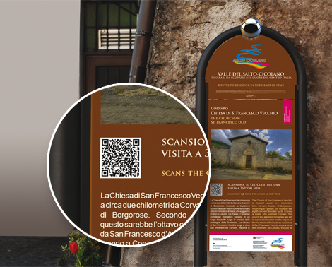 segnaletica con qrcode